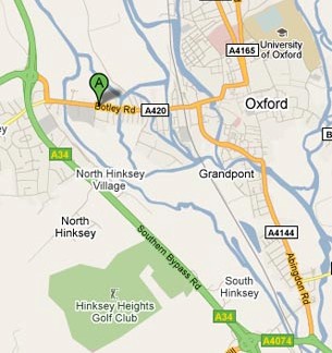 Oxford Shop Location, click to visit google maps